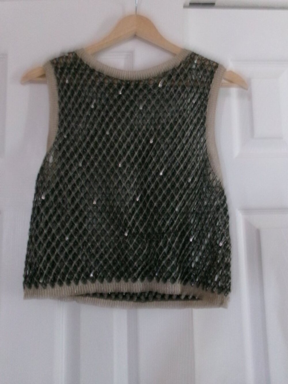 MANGO - SHEER TOP